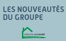 Les nouveautés du groupe